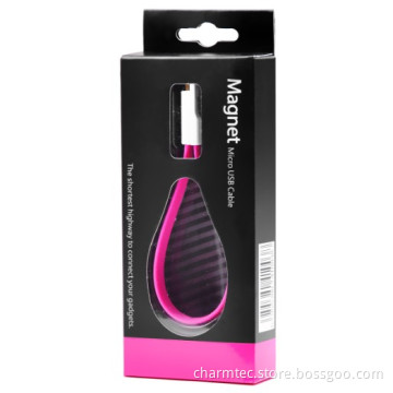 New Bracelet Cables for Android Phones, USB a/M to Micro USB, with Color Box Packaging